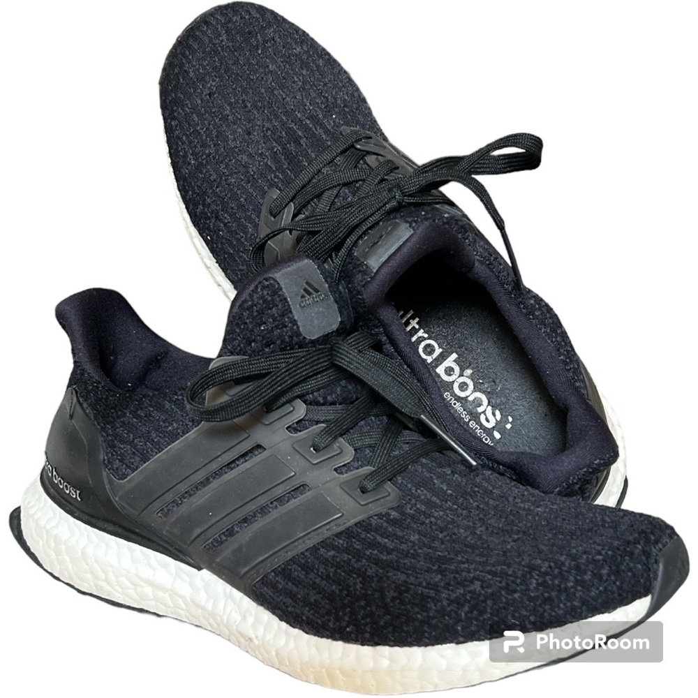 Women’s Adidas Ultraboost 3.0 Core Black Sneaker S80682 Black 8